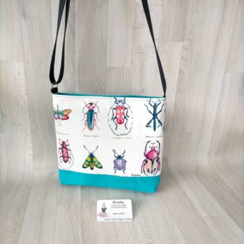 sac bandoulière en jean recyclé